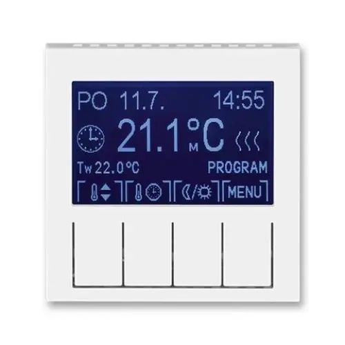 ABB Levit termostat pokojový bílá/ledová bílá 3292H-A10301 01 programovatelný