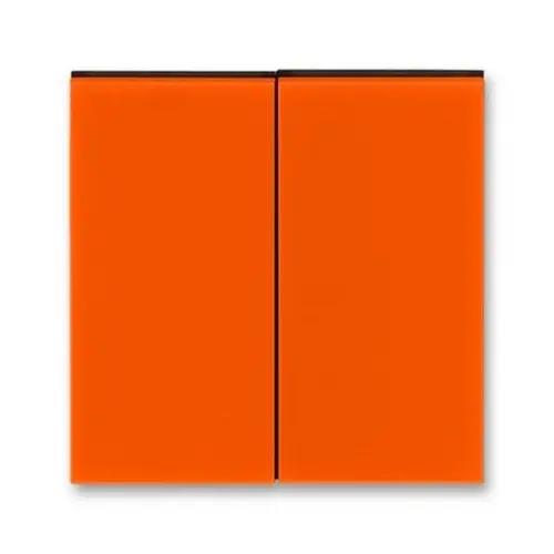 ABB Levit kryt vypínače dělený oranžová/kouřová černá 3559H-A00652 66