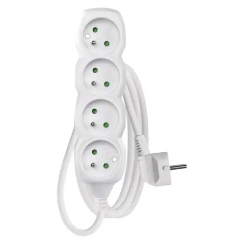 EMOS Prodlužovací kabel 4 zásuvky 1,5m 1902040150