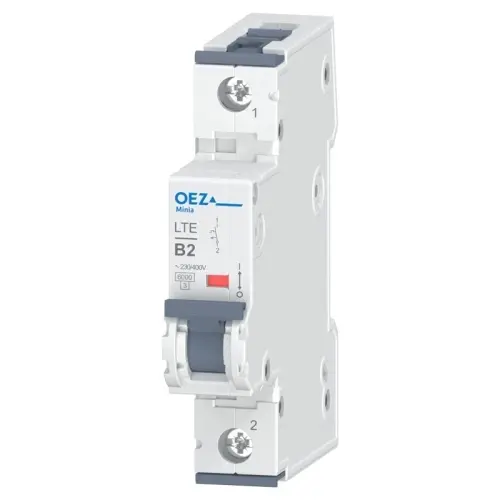Jistič OEZ LTE-2B-1 6 kA B 2 A