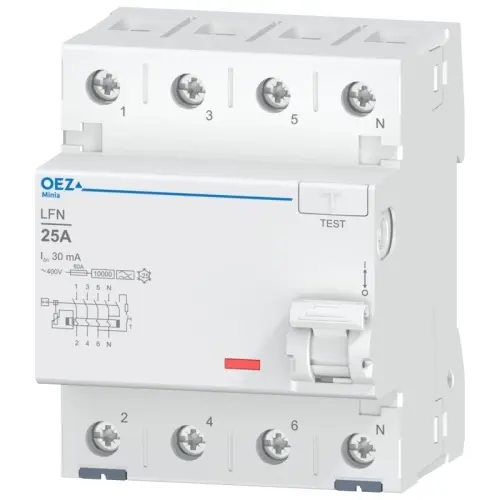 Chránič proudový OEZ LFN-25-4-030A