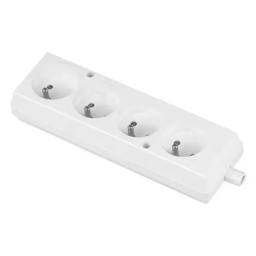 Čtyřzásuvka JONEX GN-470 bílá 16A/250V