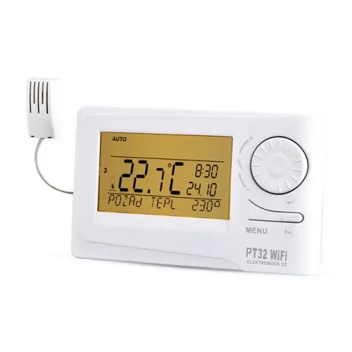 Chytrý termostat ELEKTROBOCK PT32 WiFi