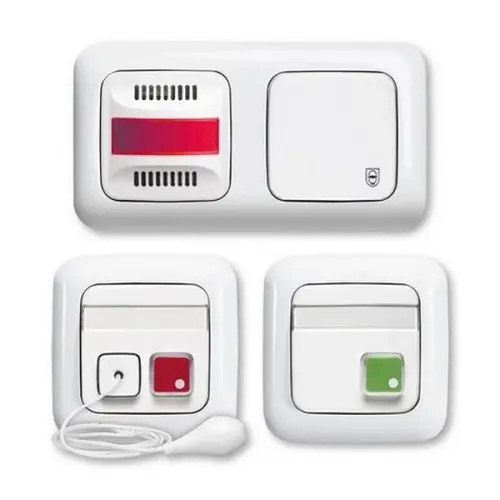 ABB Reflex sada pro nouzovou signalizaci alpská bílá 3280B-C10001 B