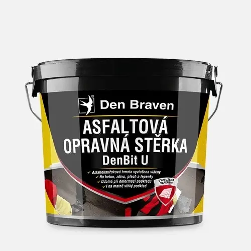 Den Braven Asfaltová opravná stěrka DenBit U Barva: černá, v balení: