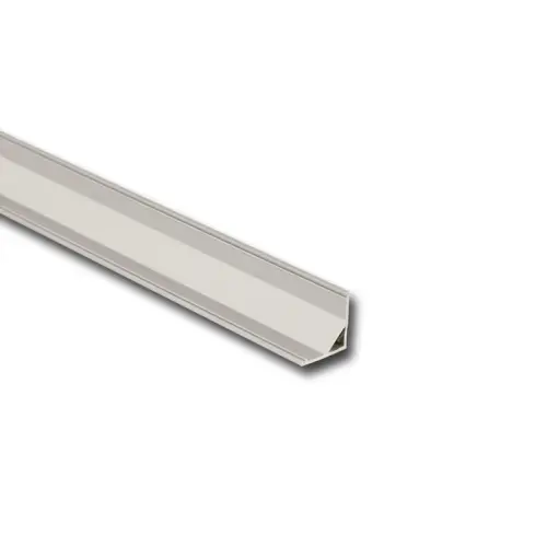 Rohový hliníkový profil McLED RS 16x16mm BEZ DIFUZORU 2m ML-761.141.02.2