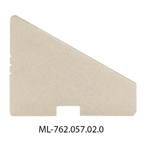 Koncovka LED profilu RQ bez otvoru stříbrná McLED ML-762.057.02.0