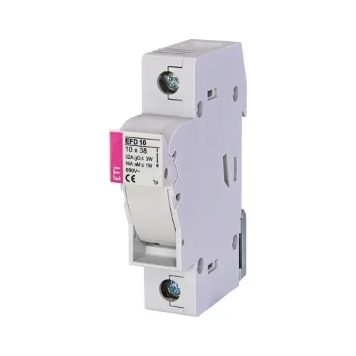 Pojistkový odpínač ETI EFD 10 1P 32A pro válcové pojistky 10x38 002540001