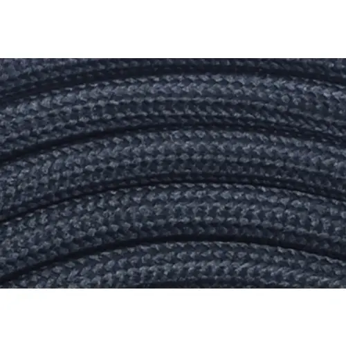 Textilní kabel H03VV-F 2x0,75 2m černá 3 (CYSY 2Dx0,75)