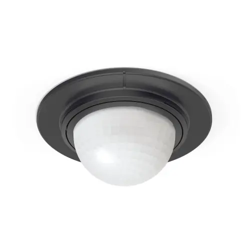 STEIN 032852 Senzor pohybu IS 360-1 DE zapuštěný černý IP54 - STEINEL