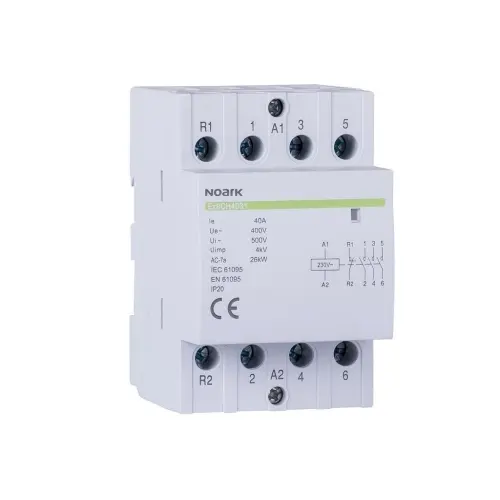 Instalační stykač NOARK Ex9CH40 31 230V 50/60Hz 40A 3NO+1NC 107022