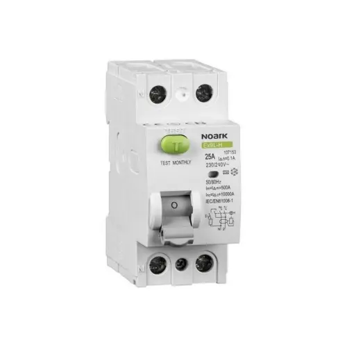 Proudový chránič NOARK EX9L-H 2P 25A A 30mA 108193