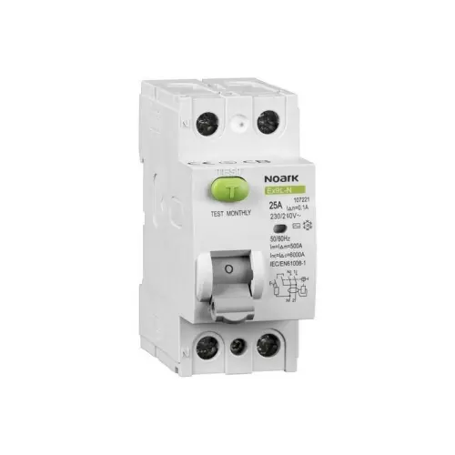 Proudový chránič NOARK EX9L-N 2P 40A A 30mA 108350
