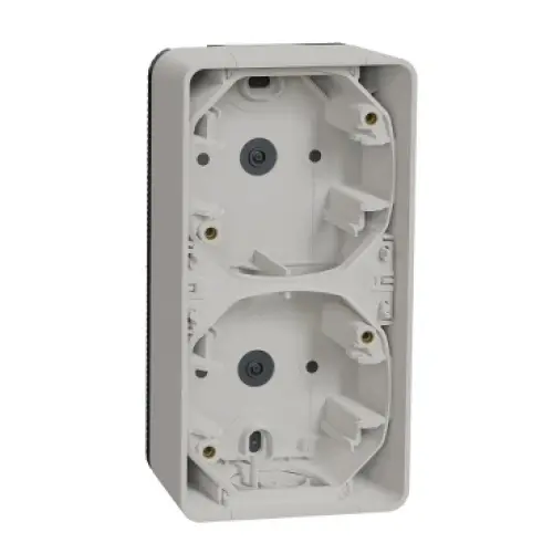 Schneider Electric Mureva Styl IP55 nástěnná krabice dvojnásobná svislá bílá MUR39912