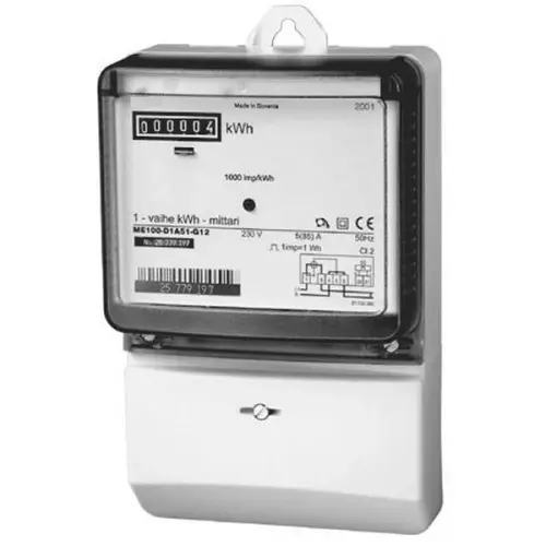 Elektroměr na kříž ISKRA E002 EJ 5-60 A jednofázový jednotarifový