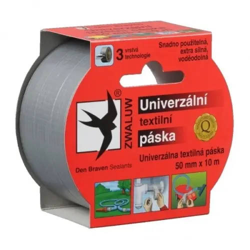 Univerzální textilní páska Den Braven 50 mm x 10 m