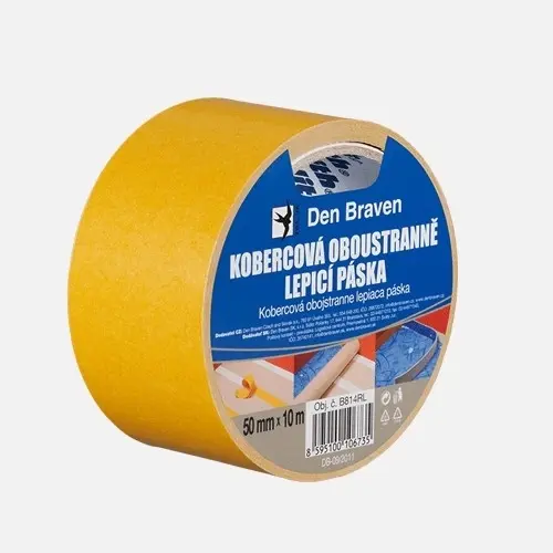 Kobercová oboustranně lepicí páska Den Braven 50 mm x 25 m