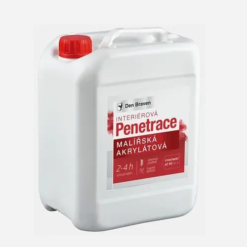Penetrace malířská akrylátová DEN BRAVEN 5l