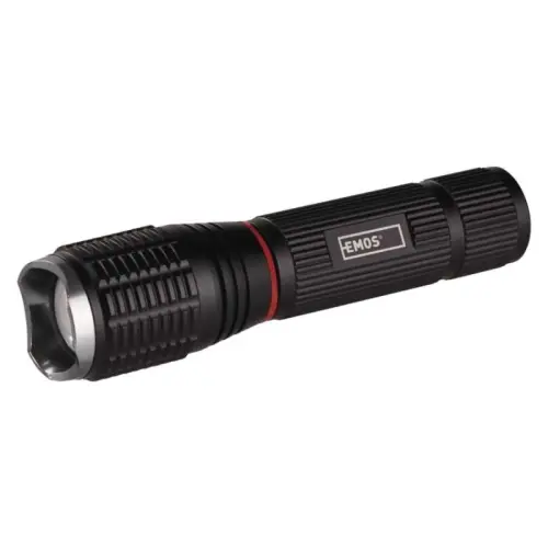 LED svítilna Emos P3111 kovová 3xAAA fokus