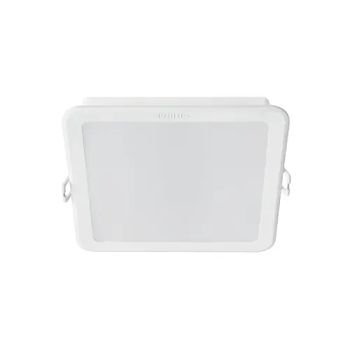 Philips Meson podhledové LED svítidlo 12,5W 1300lm 4000K 14cm hranaté IP20, bílé