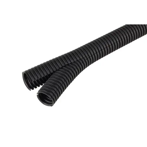 Husí krk trubka rozevíratelná Fränkische Co-flex PP 14mm černá (10m) 37001402