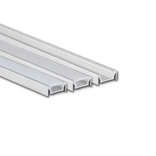 Přisazený hliníkový profil McLED PE 19x8mm BEZ DIFUZORU 2m ML-761.195.02.2