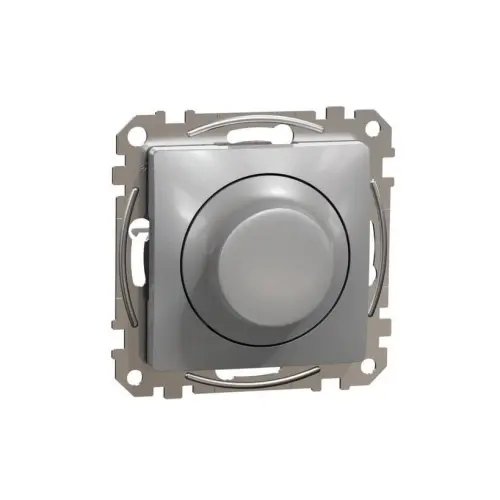 Schneider Electric Sedna Design/Elements univerzální otočný LED stmívač alu SDD113502