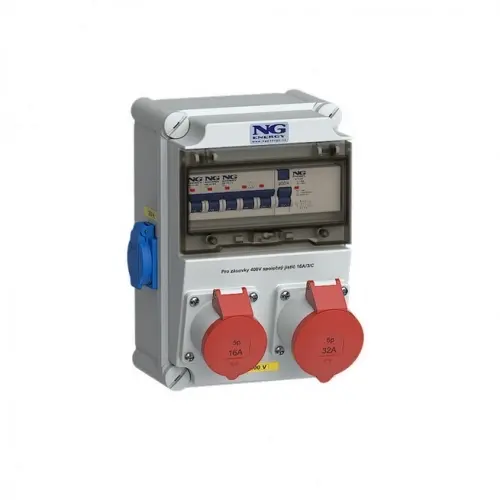 Kombinace zásuvková NG Energy SC 53 5624 E.01 2× 230 V 2× 400 V