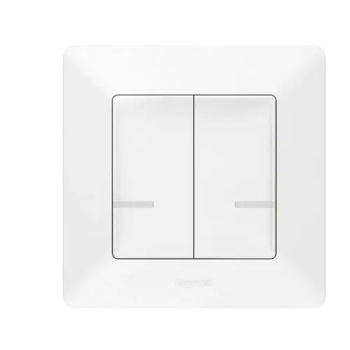 Legrand Valena Life with Netatmo bezdrátový spínač dvojitý bílá 752187