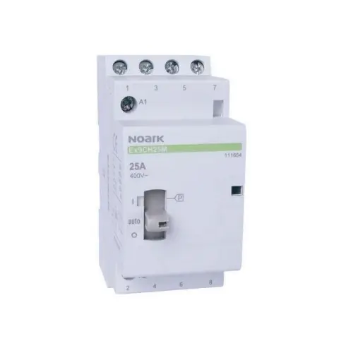 Instalační stykač NOARK Ex9CH25M 40 230V EU 230V 25A s manuálním ovládáním 111654