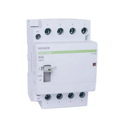 Instalační stykač NOARK Ex9CH63M 40 230V EU 230V 63A s manuálním ovládáním 111696
