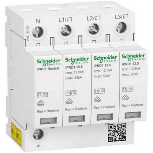 Svodič přepětí IPRD1 12,5r 3P+N T1+T2 Schneider Electric A9L16482