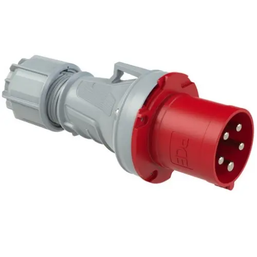 Vidlice PCE 0351-6 63A/5P/400V IP44