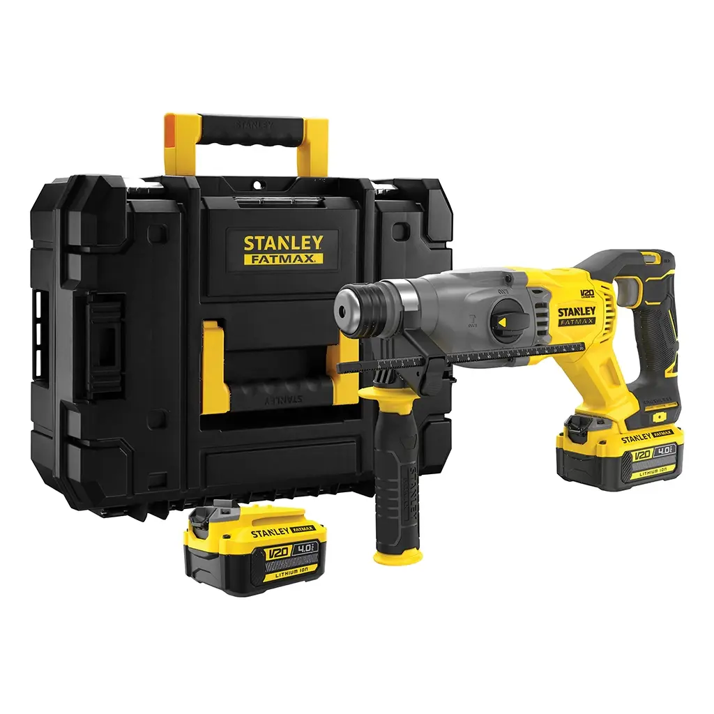 Aku kombinované kladivo V20 18V 2x4,0Ah Stanley FatMax SFMCH900M22 SFMCH900M22