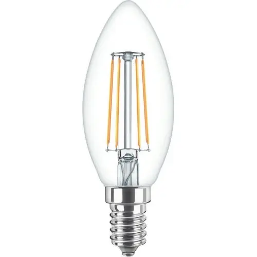 Philips CorePro LEDCandle ND 4.3-40W E14 827 B35 CLEAR GLASS