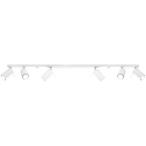 Bodové svítidlo SOLLUX Ring 6l GU10 6x40W bez zdroje SL.0333 bílá