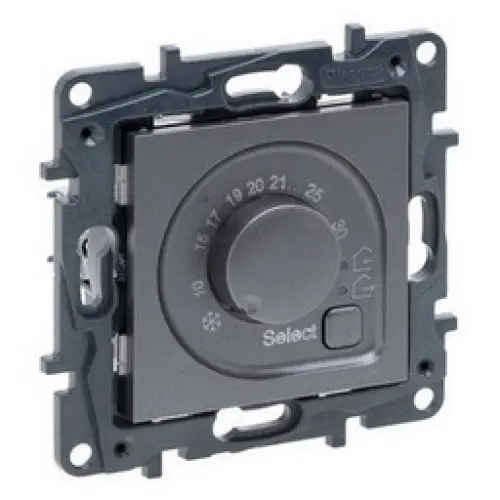 Legrand Niloé Step termostat ocel 863441