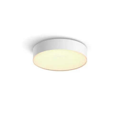 PH 41158/31/P6 Hue Bluetooth LED White Ambiance Stropní svítidlo Philips Enrave S 41158/31/P69,6W 1220lm 2200-6500K IP20 26,1cm bílé, stmívatelné s dálkovým ovladačem - PHILIPS HUE (915005996401)