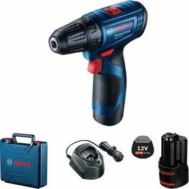 Bosch - 12V AKU vrtací šroubovák, 2x aku 2,0 Ah,