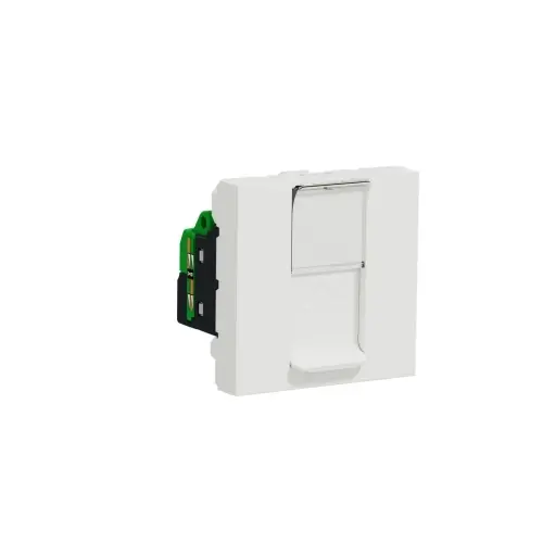 Zásuvka datová Schneider Unica Nová CAT6 1× RJ45 2 moduly bílá