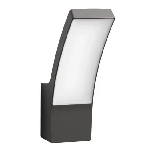Philips myGarden - Nástěnné venkovní LED svítidlo 24x8 cm, 2700 K, 12 W, antracit 929003188201