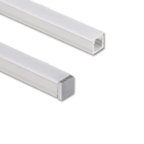 Přisazený hliníkový profil McLED PA1 7x6mm včetně mléčného difuzoru 2m ML-761.042.74.2