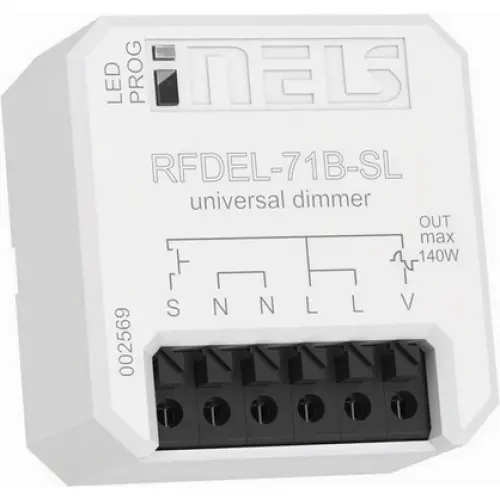 Bezdrátový stmívač INELS Elko EP RFDEL-71B-SL univerzal R,L,C,LED,ESL