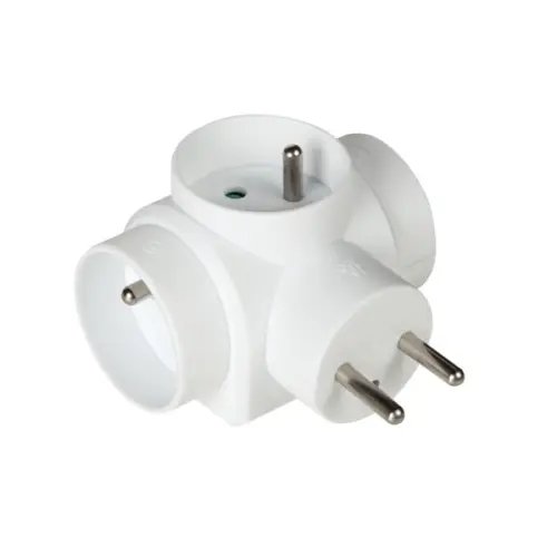 Roztrojka Kanlux ZARK KRW-3 02181 bílá