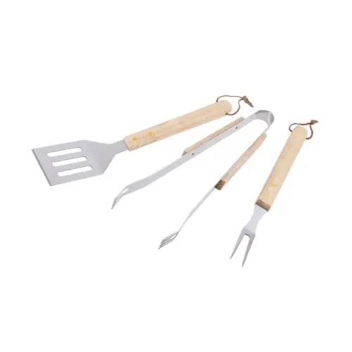 Sada grilovací nářadí nerez 38cm 3ks