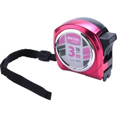 Svinovací metr Extol Lady, 3 m