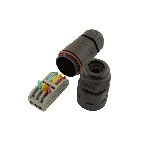 Kabelová spojka 3x0,5-2,5mm2 bezšroubová FK Technics FK-I3P-IP68-W 4739727