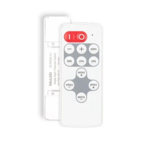 Ovládání LED pásku McLED ML-910.510.14.1 RF Nano pro jednobarevné LED pásky ovladač + přijímač