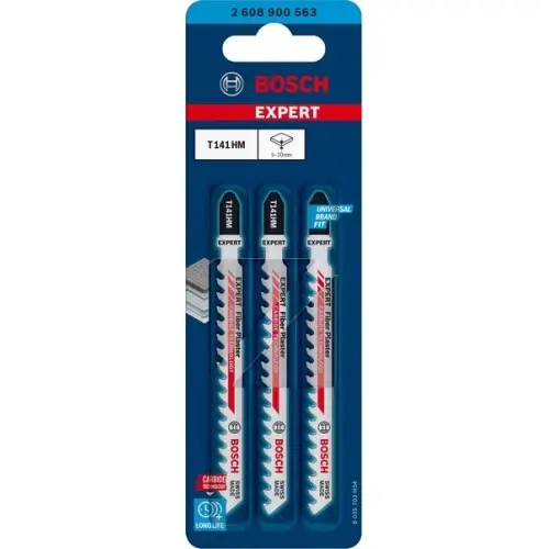Plátek pilový Bosch EXPERT T 141 HM Fiber Plaster 3 ks