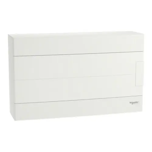 Rozvodnice nástěnná Schneider Electric EASY9 EU 18M bílé dveře EZ9EUD118